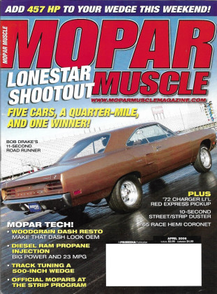 MOPAR MUSCLE 2006 APR - W051 HEMI, Li'l RED EXPRESS